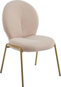 Καρέκλα μεταλλική Nextdeco Jeti λευκή Υ83x52x55εκ