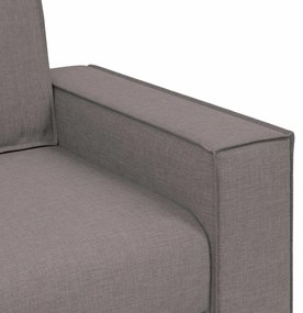 vidaXL Πολυθρόνα-Καναπέ-Μπεζ 60 εκ. Ύφασμα