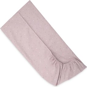 FITTED SHEET 60/120+15cm ROSE SKY