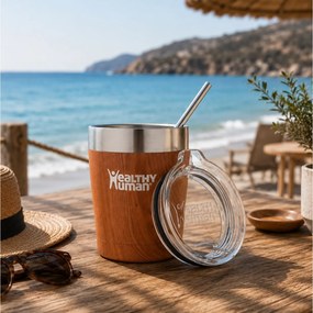 Ποτήρι Θερμός Healthy Human - 354ml - Καφέ