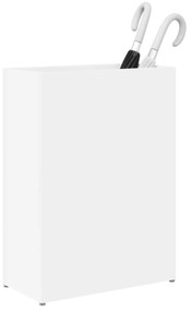 vidaXL Σχέδιο &amp; βάση αποθήκευσης με αποθήκευση Λευκό 40 x 20 x 55,5 εκ