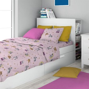 Σετ Σεντόνια 3τμχ Μονά 160x240εκ. Sweet Dreams 550 Pink DimCol