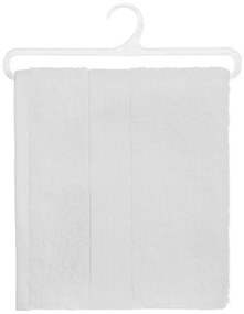 Πετσέτα μπάνιου Atmosphera βαμβάκι Λευκό 450 g/m² (50 x 90 cm)