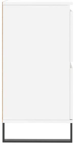 vidaXL Συρταριέρες 2 τεμ. Λευκές από Επεξεργασμένο Ξύλο