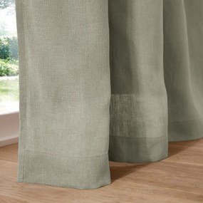 Κουρτίνα συσκότισης από λινό με σούρα – Elba