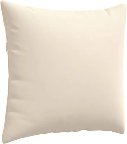 vidaXL Μαξιλάρι Καναπέ 2 pcs Μπεζ 45 x 45 cm ύφασμα