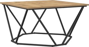 vidaXL Τραπεζάκι σαλονιού Artisan Oak 80 x 80 x 45 cm
