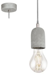 Φωτιστικό Οροφής Silvares 95522 Grey Eglo Cement, Metal