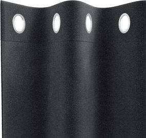 vidaXL Κουρτίνες 2 τμχ. Σκούρο Γκρι 140 x 140 cm Βελούδο