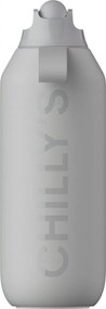 Μπουκάλι Θερμός 1lt Chilly's Series 2 Flip Granite Grey