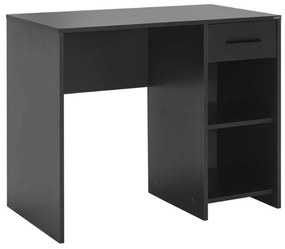 Γραφείο εργασίας Concept Megapap από μελαμίνη σε χρώμα ανθρακί 90x52x75εκ.-GP009-0235