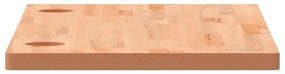 vidaXL Επιφάνεια Γραφείου 110x55x2,5 εκ. από Μασίφ Ξύλο Οξιάς