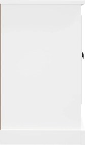 vidaXL Ντουλάπι Λευκό 100 x 35,5 x 60 εκ. από Επεξεργασμένο Ξύλο