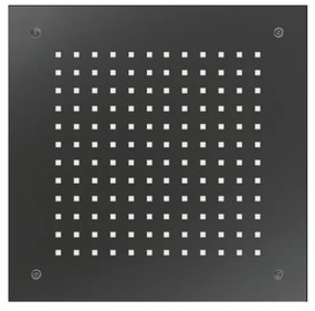 Almar Black Brushed PVD Κεφαλή εντοιχισμού οροφής 1 ροής