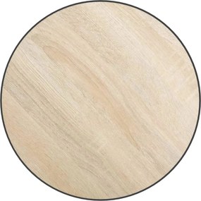 vidaXL Τραπεζάκι Sonoma Δρυς Ø35 εκ. από MDF