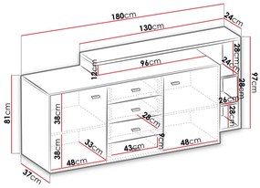 Μπουφές Bron Plus-Fusiko - Anthraki