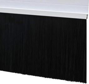 vidaXL Αυτοκόλλητες σφραγίδες πόρτας 2 pcs Λευκό 100 cm