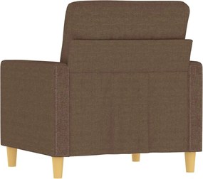 vidaXL Πολυθρόνα Καφέ 60 εκ. Υφασμάτινη