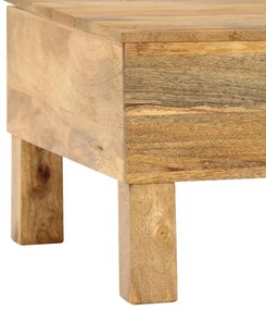 vidaXL Τραπεζάκι Σαλονιού 110 x 55 x 35 εκ. από Μασίφ Ξύλο Μάνγκο