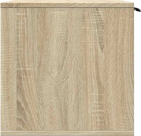 vidaXL Τουαλέτα Γάτας Περίφραξη Sonoma Δρυς 60x40x40εκ Επεξεργασμ Ξύλο