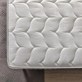 Stewehome Κλασικό Στρώμα με Ελατήρια Διπλό Λευκό 140x190x2.2 cm