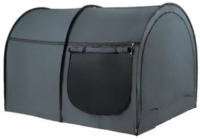VEVOR 4 Doors Bed Tent Breathable Tent Light Blackout with 0.28 in Fiber Poles