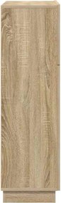 vidaXL Γραφείο Δρύς Sonoma 71.5 x 31.5 x 106.5 εκ Επεξεργασμένο Ξύλο