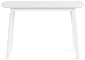 Τραπέζι Springfield 216, Άσπρο, 75x75x120cm, Ινοσανίδες μέσης πυκνότητας, Ξύλο | Epipla1.gr