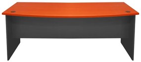 ΓΡΑΦΕΙΟ ΕΠΑΓΓΕΛΜΑΤΙΚΟ 180x93.5 SIENNA HM2017.03 ΓΚΡΙ-ΚΕΡΑΣΙ 180x93,5x74,6 εκ.