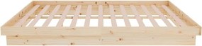vidaXL Πλαίσιο Κρεβατιού 140 x 200 εκ. από Μασίφ Ξύλο