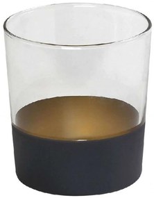 Ποτήρι Νερού Alfa RAB641K6 8,6x9cm 380ml Blue-Gold Espiel Glass