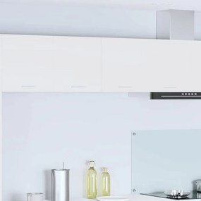 vidaXL Κρεμαστό ντουλάπι Λευκό 80 x 31 x 40 εκ Επεξεργασμένο Ξύλο