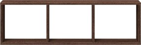 vidaXL Ντουλάπι Τοίχου Καφέ Δρυς 100x16x30 εκ. από Επεξεργασμένο Ξύλο