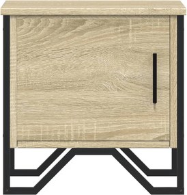 vidaXL Κομοδίνα 2 τεμ. Sonoma Δρυς 40 x 30 x 40 εκ. από Επεξ. Ξύλο