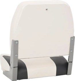 vidaXL Καθίσματα Σκάφους Πτυσσόμενα με Ψηλή Πλάτη 2 Τεμ. 41x36x48 εκ.