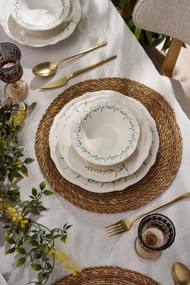 Dinner Set (24 Pieces) Windsor Garden Green
Dark Pink
White