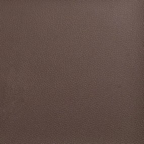 vidaXL Υποπόδιο Καφέ 60x50x41 εκ. από Συνθετικό Δέρμα