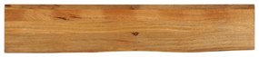 vidaXL Επιφάνεια Τραπεζιού 180x30x3,8 εκ. Live Edge Μασίφ Ξύλο Μάνγκο