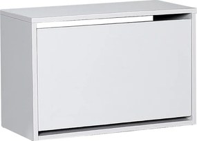 Παπουτσοθήκη Step Megapap 6 ζευγών χρώμα λευκό 60x30x42εκ.