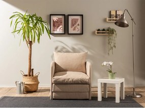 1-Seat Sofa-Bed Saga Single - Beige Beige