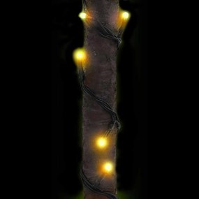 vidaXL Δέντρο Φοίνικας με 72 LED Θερμό Λευκό 120 εκ.