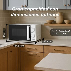 φούρνο μικροκυμάτων Grunkel MW-20EASY 700 W 20 L