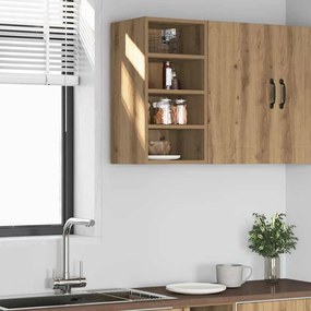 vidaXL κρεμαστό ντουλάπι Riga Artisan Oak 30x29,5x60 cm
