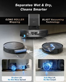 Ηλεκτρική σκούπα Ρομπότ ECOVACS X9 PRO OMNI