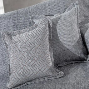 Μαξιλαροθήκη Διακοσμητική Central Silver Guy Laroche 50Χ50 Acrylic,Cotton,Polyester