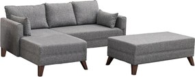 Corner Sofa-Bed Bella Corner Sofa Left 2 Grey