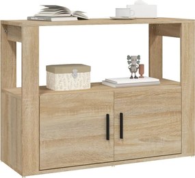 vidaXL Ντουλάπι Sonoma Δρυς 80x30x60 εκ. από Επεξεργασμένο Ξύλο