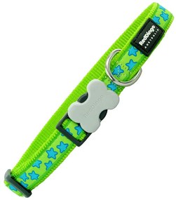 Κολλάρο Σκύλου Red Dingo Αστέρι Αστέρια (1,2 x 20-32 cm)