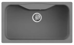 Νεροχύτης κουζίνας FOX 360 Titanium 73 ELLECI 86,3x50,3cm - LMF36073