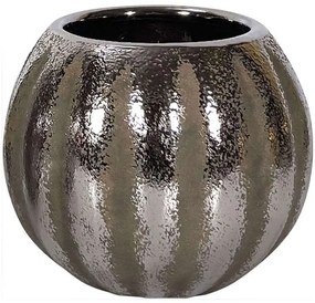 Βάζο Κεραμικό 0024-124-161 16x14cm Silver-Sand Ceramic